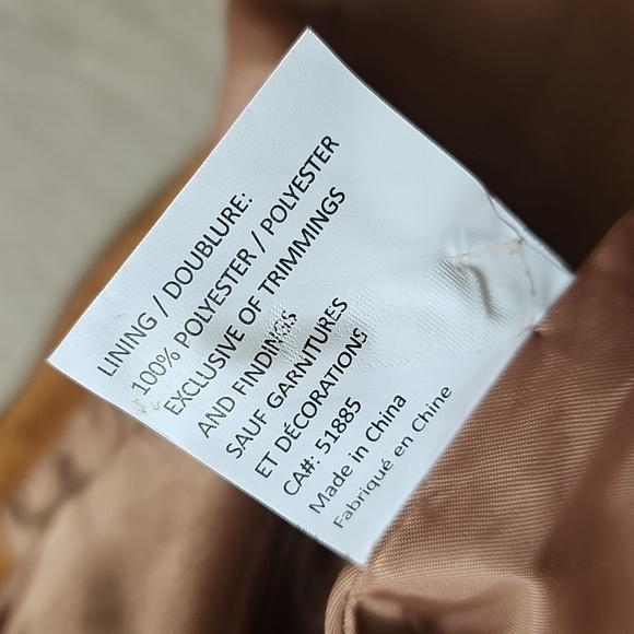 Anthropologie Six Crisp Days Genuine Suede Front Zip Up Mini Skirt Large *flaws* - Picture 15 of 17